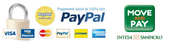 Pagamento con carte di credito e paypal